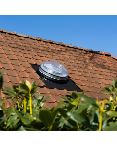 Powerdaylight Ø 53cm Hellend dak buitenzijde