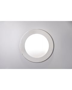 Powerdaylight Ø 35 cm plafondplaat rond opbouw wit set