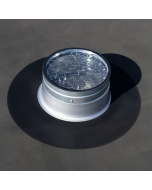 Powerdaylight Ø 35 cm Cradle plat dak buitenzijde