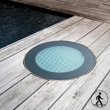 Powerdaylight Ø 53cm Cradle overloopbaar buitenzijde