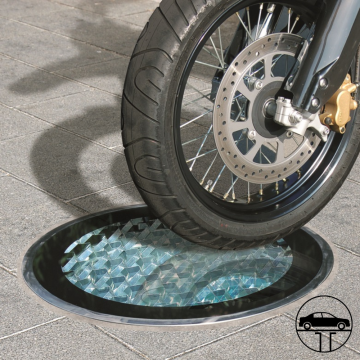 Powerdaylight &Oslash; 35 cm Cradle overrijdbaar buitenzijde