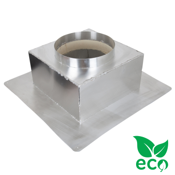 Powerdaylight Ø 53 cm dakdoorvoer prefab geïsoleerd