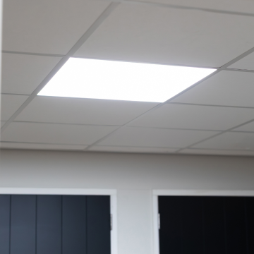 Powerdaylight Ø 53 cm Plafondplaat systeemplafond 60x60 cm binnenzijde