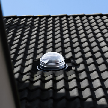 Powerdaylight Ø 35 cm Hellend dak buitenzijde