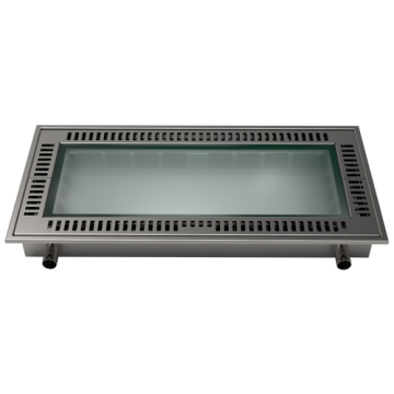 Lucernario XS 96 (96 x 130 cm) ventilatie – lichtschacht afwerking